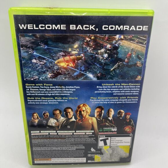 Command & Conquer: Red Alert 3 (Xbox 360, 2008) Complete w Manual - Tested - Picture 3 of 8
